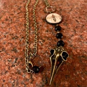 Crow Craft Antiqued Necklace